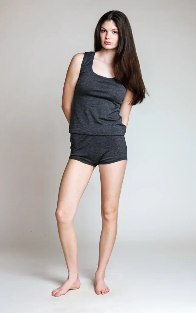 Person in athletic attire embodying energy and resilience.